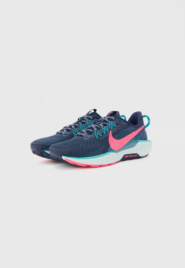 Кроссовки для трейлраннинга pegasus trail 5 Nike Performance, Midnight Navy/Hyper Pink/Dusty Cactus/Glacier Blue — фото 2