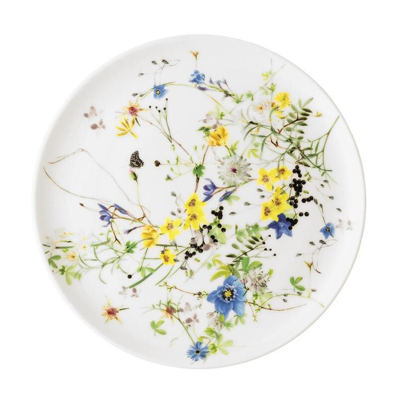

Хлебная тарелка Brillance Fleurs des Alpes Coup 18 см Rosenthal, красочный
