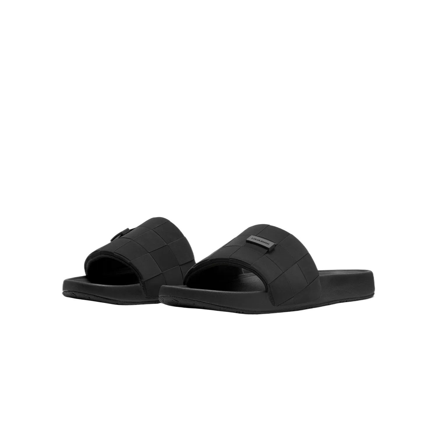 Шлепанцы Lululemon Restfeel Slide Slippers черные — фото 4