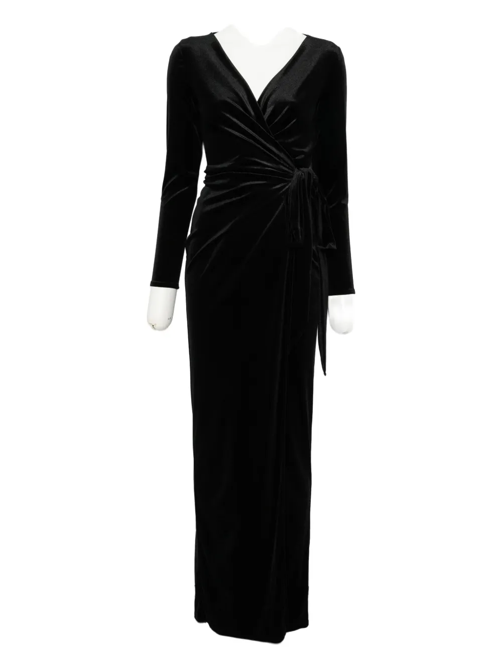 

Бархатное макси-платье Alessandro Legora, черный