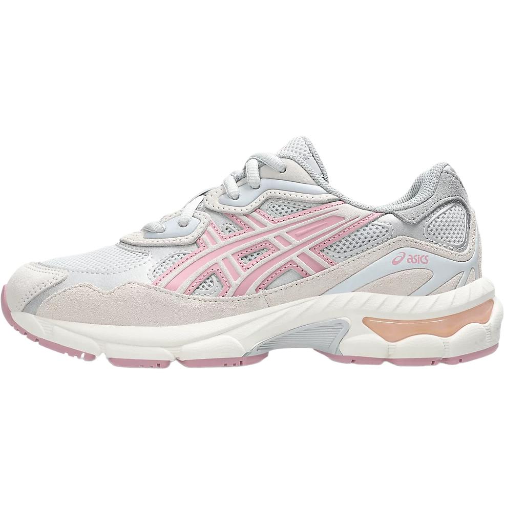 

ASICS Детские беговые кроссовки GEL NYC Breathable Support Low top серые розовые unisex