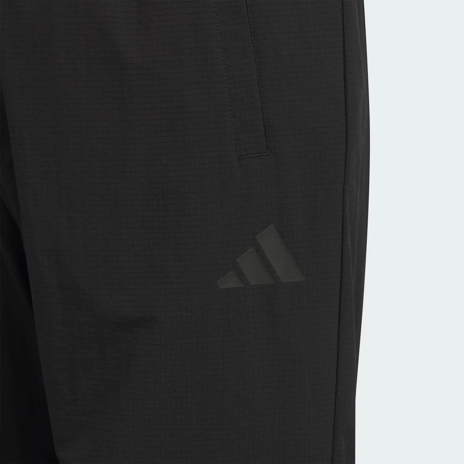 Adidas Детские вязаные спортивные штаны Black для детей 3-7 лет — фото 3