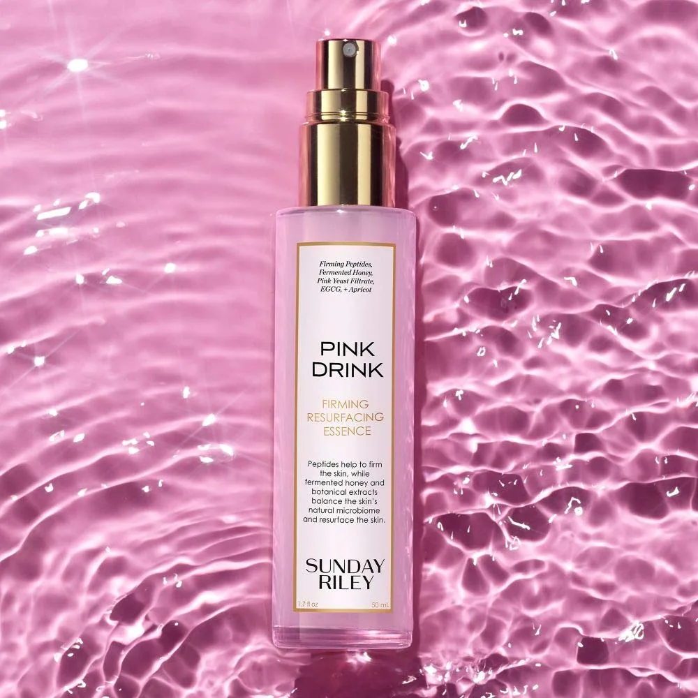 Укрепляющая и обновляющая эссенция для лица Sunday Riley Pink Drink 50 мл (1 шт.), Pink — фото 4