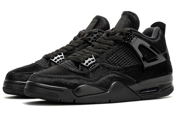 Кроссовки 4 ретро x оливия ким Air Jordan, черный — фото 3