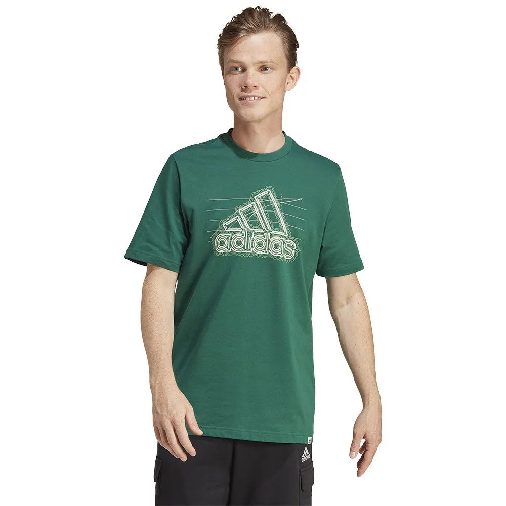 

Футболка adidas Growth Bos, зеленый