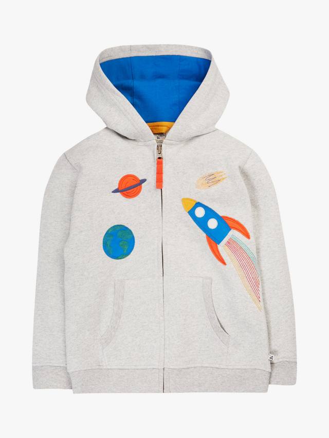 

Детская толстовка carbis с капюшоном Frugi, серый