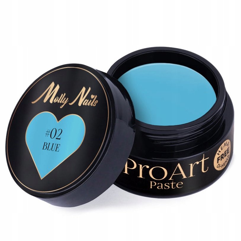 

ProArt Paste MollyLac паста для декорирования ногтей омбре 02