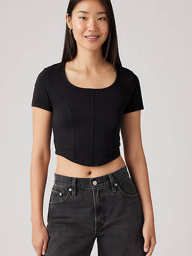 

Футболка Лира Levi's, цвет Anthracite Night - Black