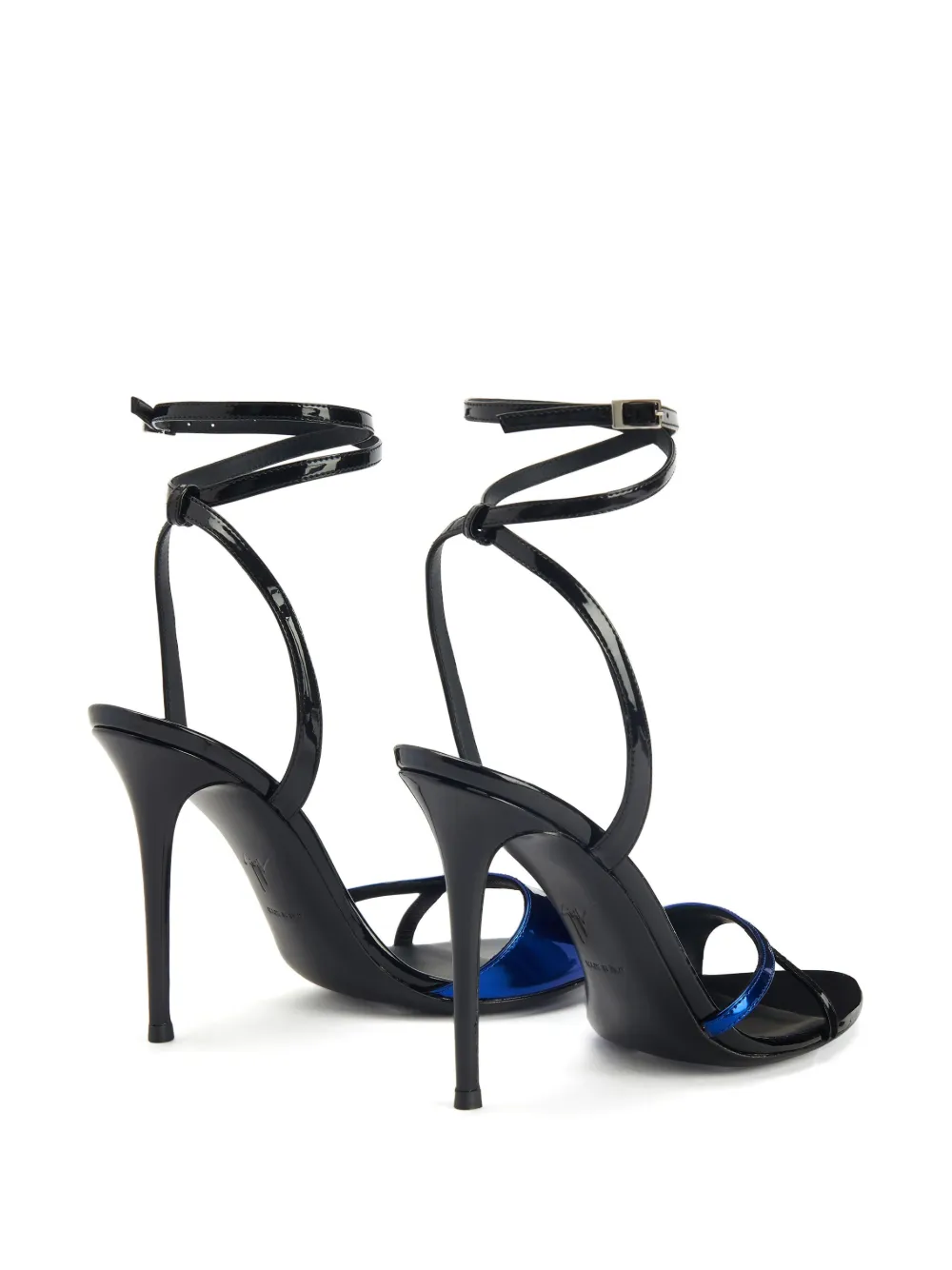 Босоножки Bellha на высоком каблуке Giuseppe Zanotti, черный — фото 3