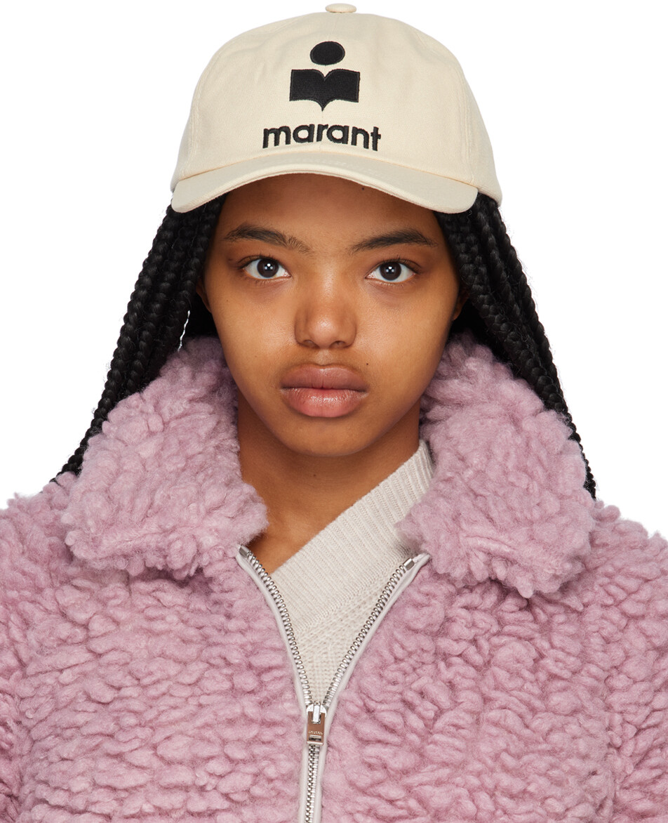 

Бело-черная кепка Tyron Isabel Marant