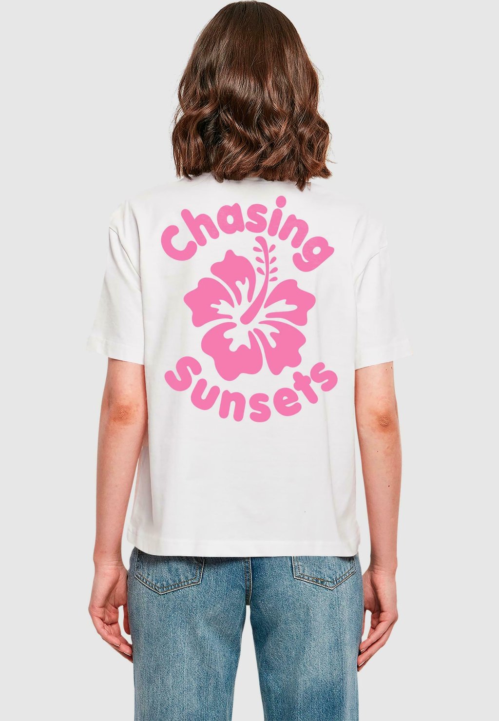 

Футболка с принтом CHASING SUNSETS TEE Mister Tee, белый