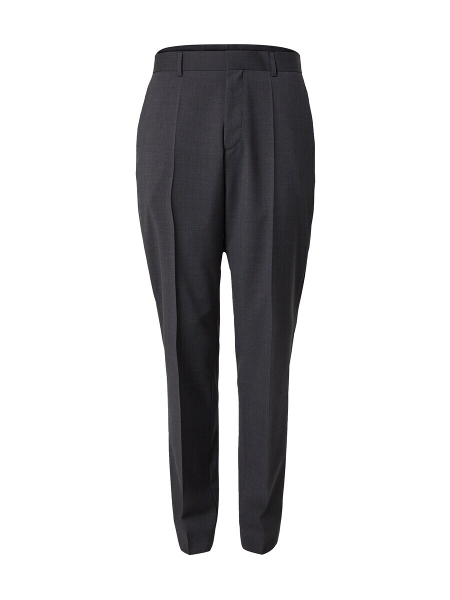 

Костюмные брюки BOSS Regular Pleated Pants H-Lenon, темно-серый
