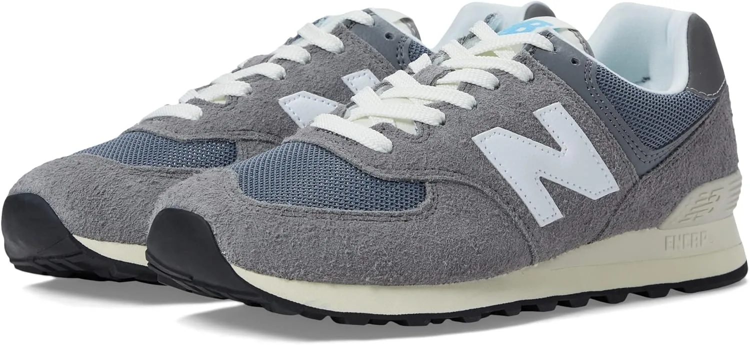 Кроссовки New Balance Unisex 574, белый/серый — фото 2