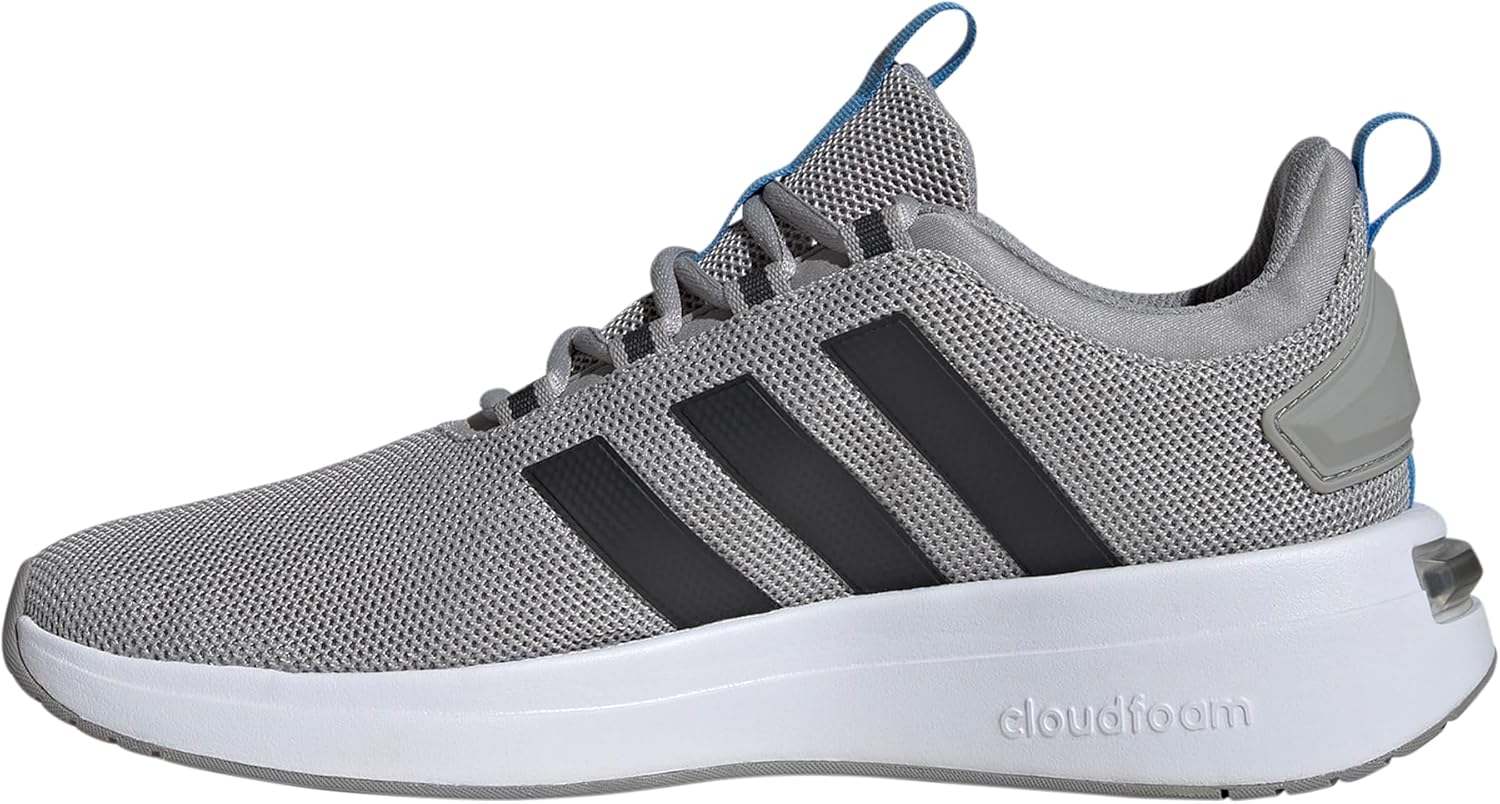 Мужские кроссовки Adidas Racer TR23, синий/серый/угольный — фото 4