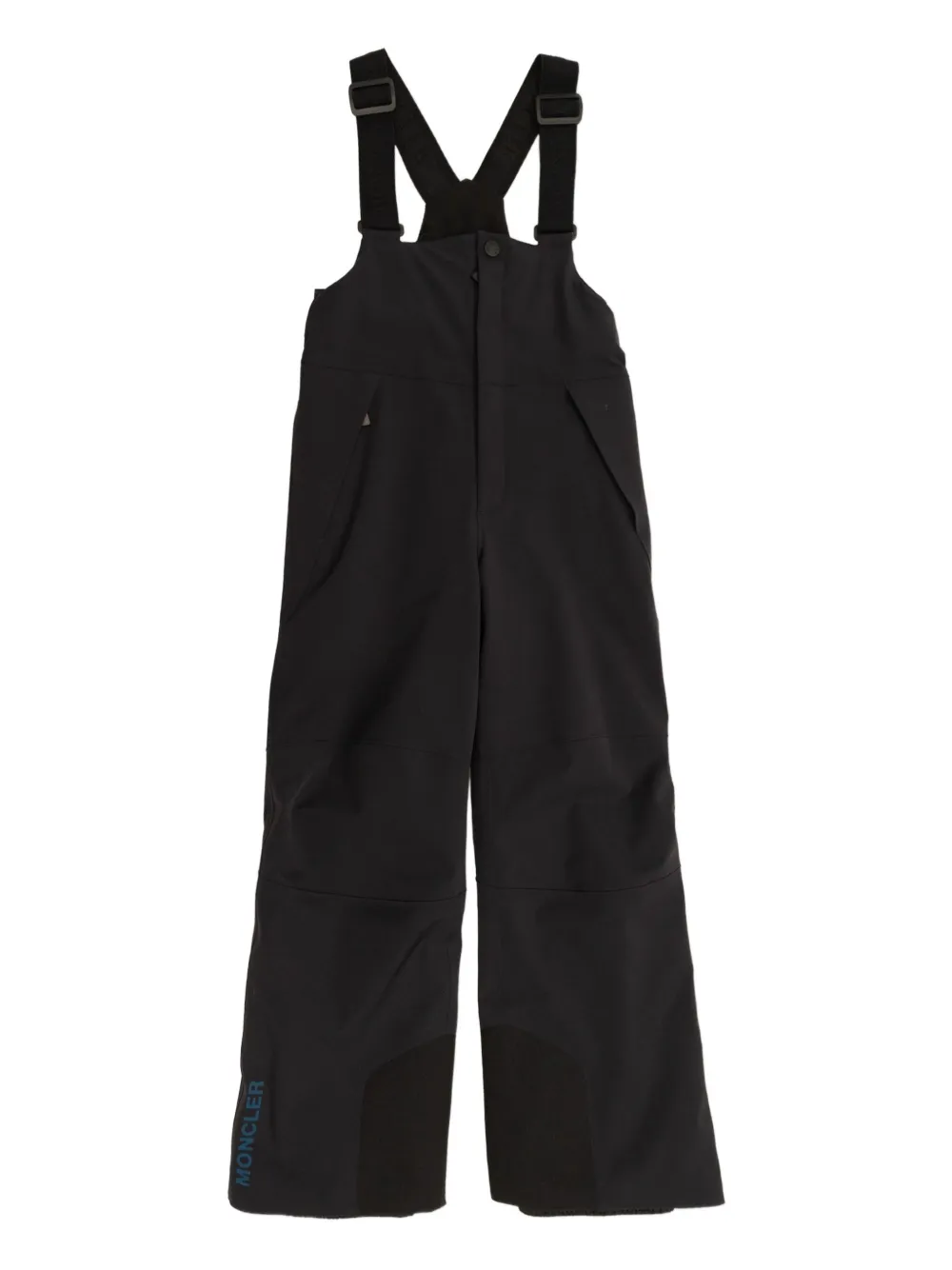 

Комбинезон с логотипом Moncler Grenoble Kids, черный