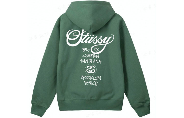 

Толстовка унисекс Stussy, серый
