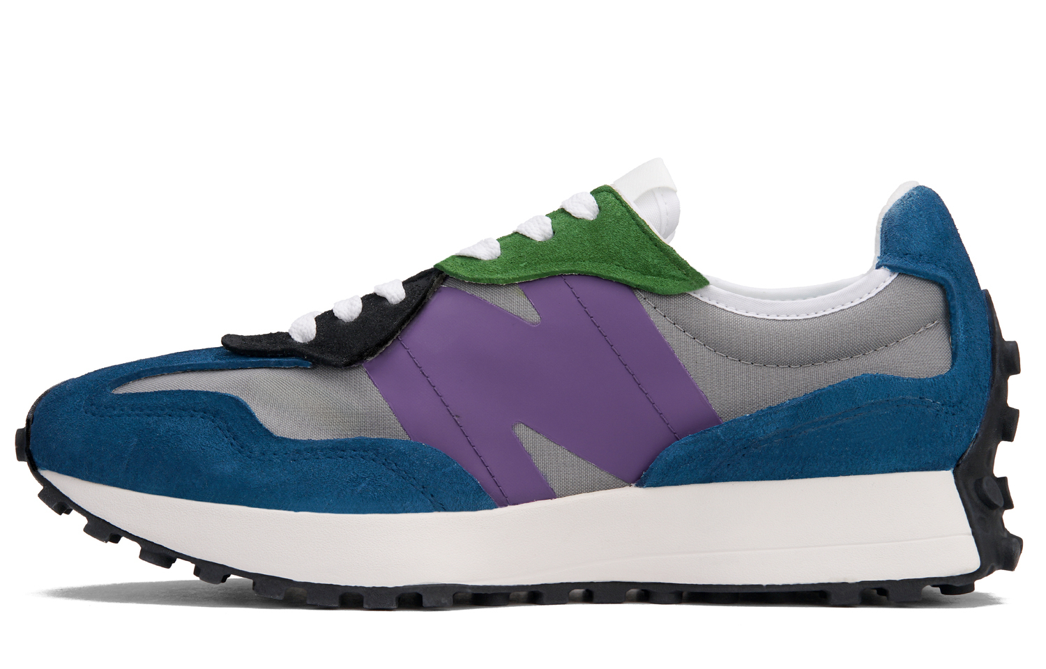 

New Balance Низкие кроссовки NB 327 unisex синий зеленый фиолетовый