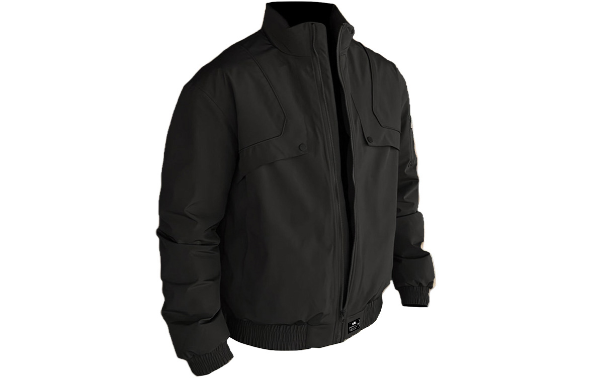 

Пуховик Unisex Stand Collar Thickened ZIAREL, черный