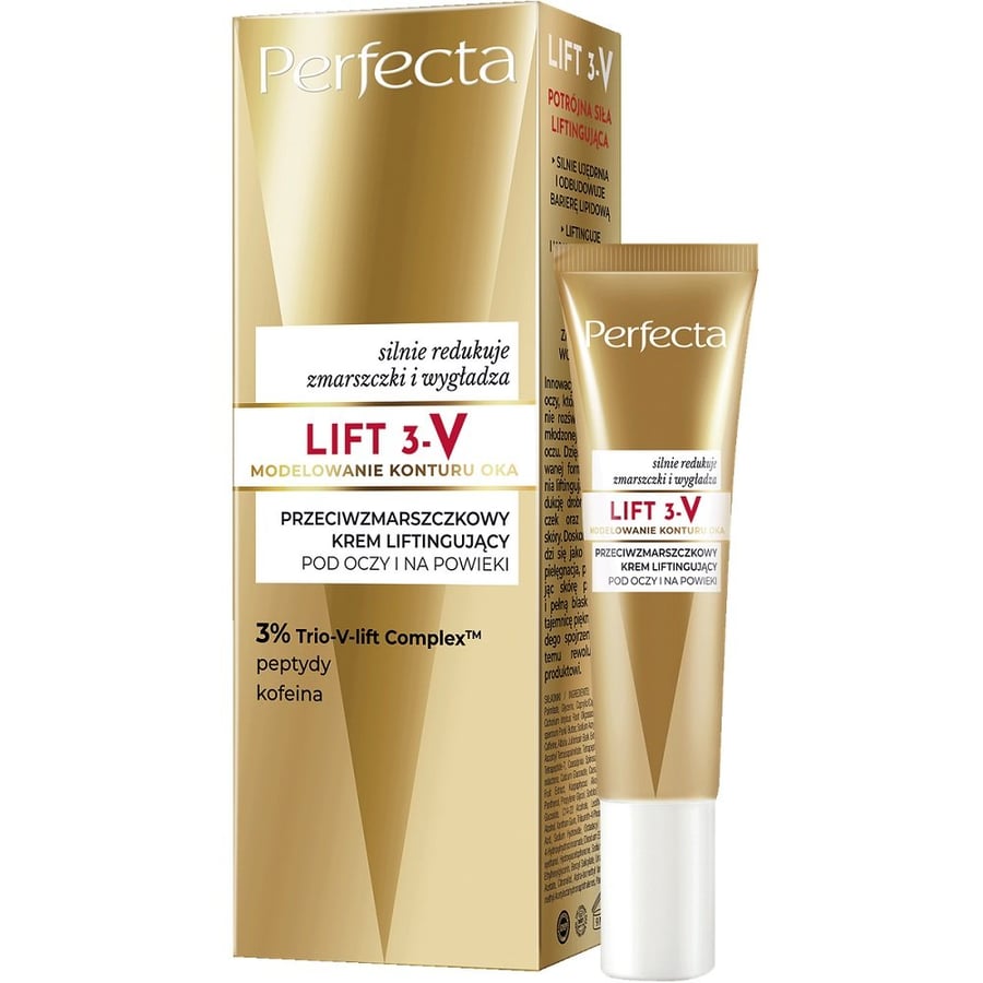 

Perfecta Lift 3-V, лифтинг-крем для кожи вокруг глаз и век против морщин, 15 мл