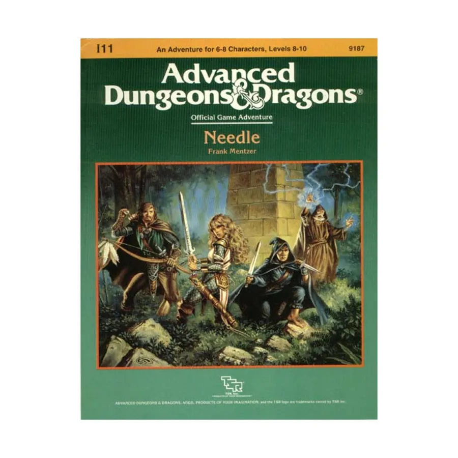 

Модуль Needle, Advanced Dungeons & Dragons (1st Edition) - Modules & Adventures - I Series