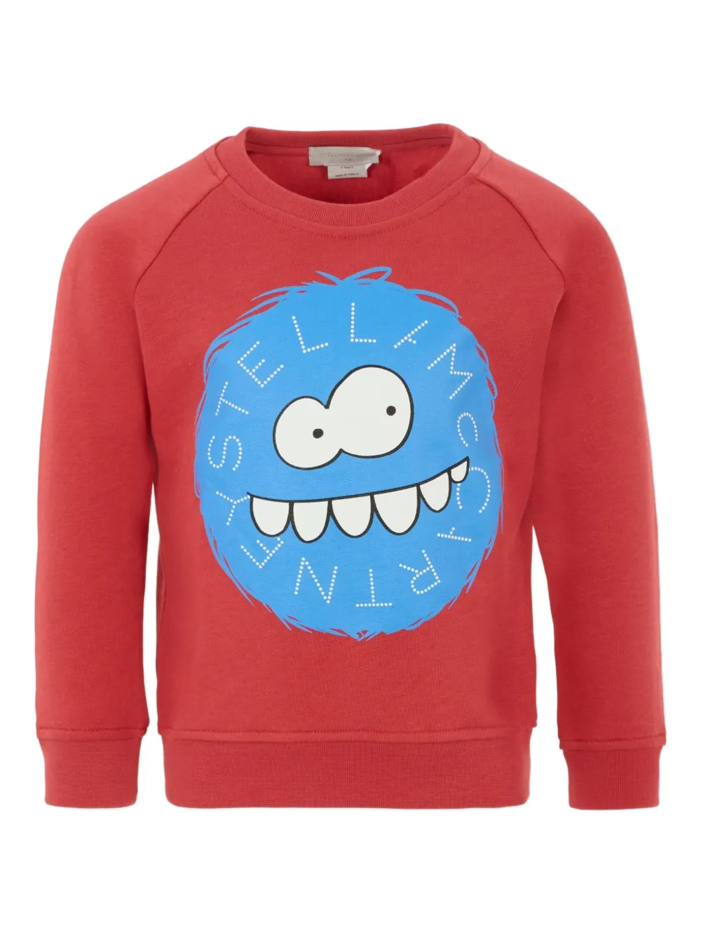 

Толстовка с принтом Stella McCartney Kids, красный