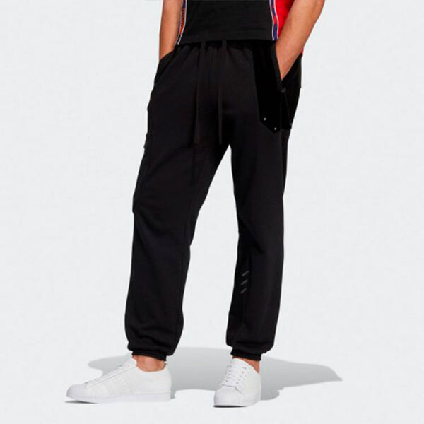 Спортивные штаны adidas originals x melting sadness Crossover Series Casual Splicing Sports Pants/Trousers/Joggers Black, мультиколор — фото 4