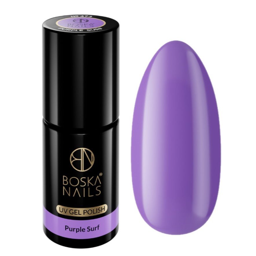 

Гибридный лак BOSKA NAILS Purple Surf 473 - 6 мл