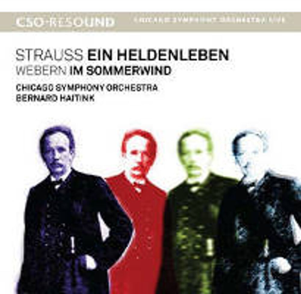 

Диск CD Strauss: Ein Heldenleben / Webern: Im Sommerwind - Richard Strauss, Anton Webern, Bernard Haitink, Chicago Symphony Orchestra