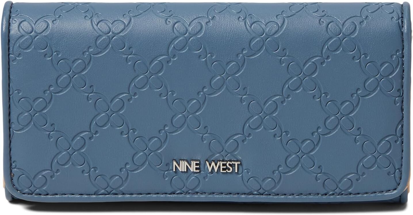 

Кошелек Nine West Zuri Slg Organizer Wallet, цвет Steel Blue