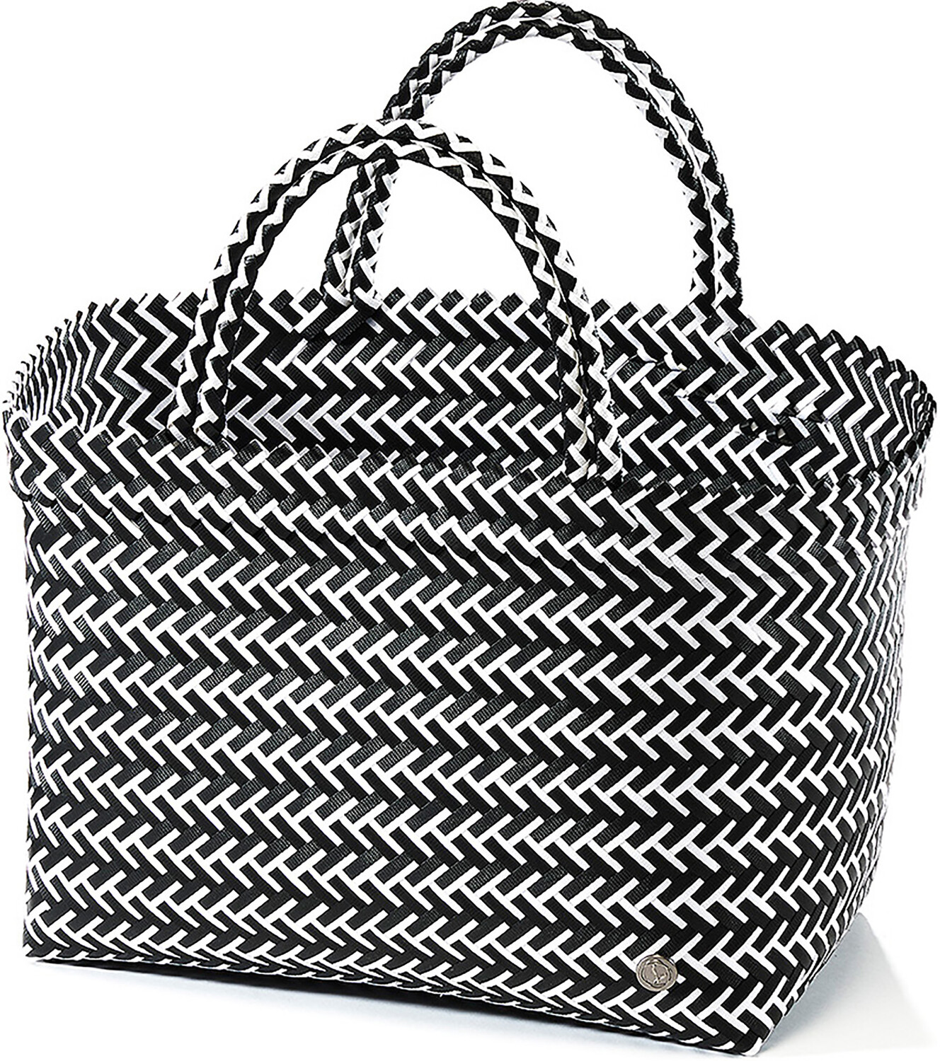 

Сумка шоппер kobolo Einkaufstasche XXLBLKWHTBAG, черный