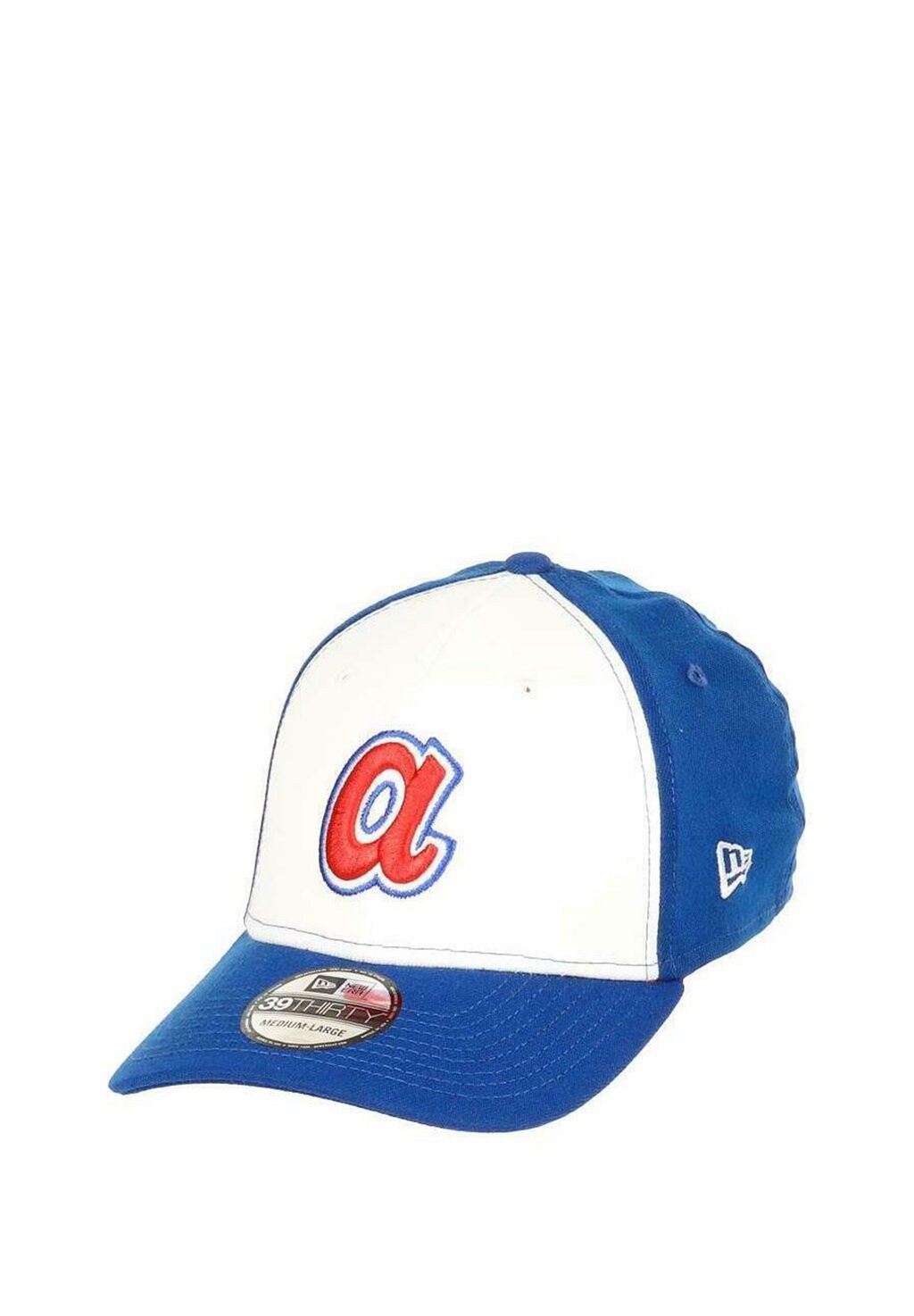 

Бейсболка ATLANTA BRAVES MLB 25TH ANNIVERSARY SIDEPATCH TWO TONE ROYAL 39THIRTY STRETCH New Era, цвет weiss