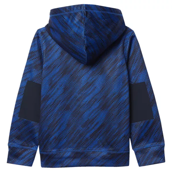 Толстовка Active Hoodie для мальчиков 6-16 лет, обычная и хаски расцветка Lands' End, цвет blue sport streak — фото 2