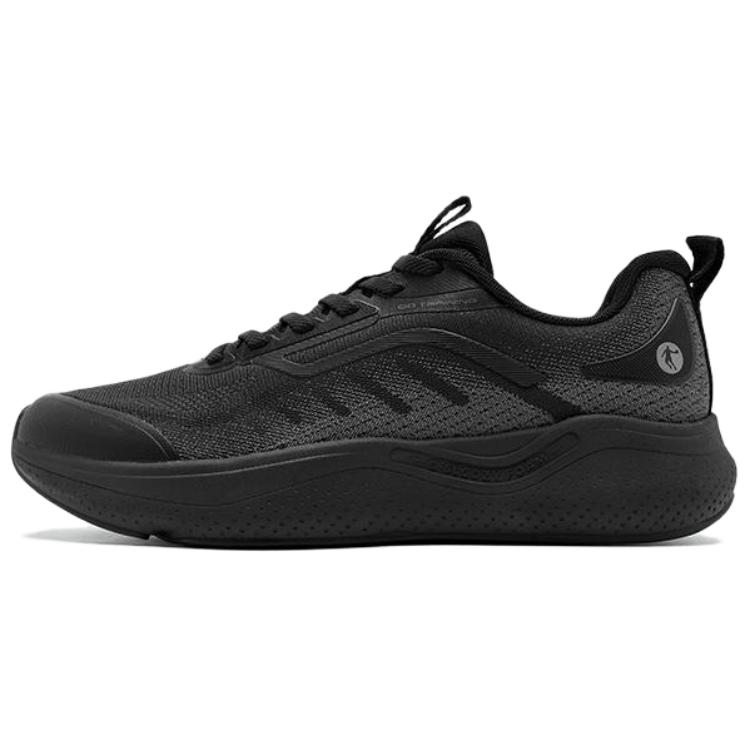 

QIAODAN Прочные дышащие кроссовки Variety Training Collection с низким верхом, мужские, черно-серые