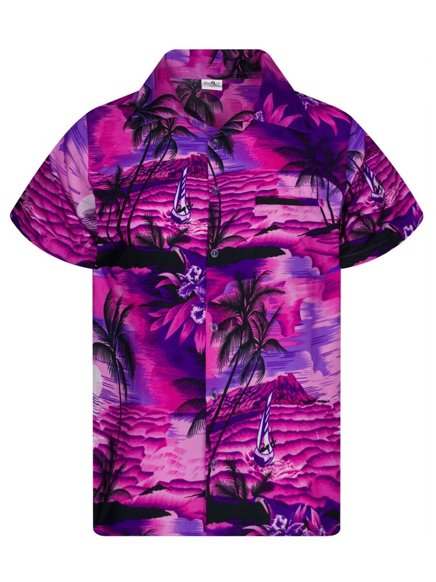 

Рубашка King Kameha Surf, розовый