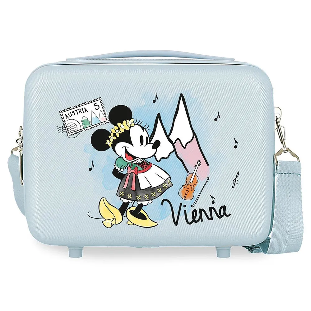 

Косметичка Disney Let's Travel Minnie Vienna, синий