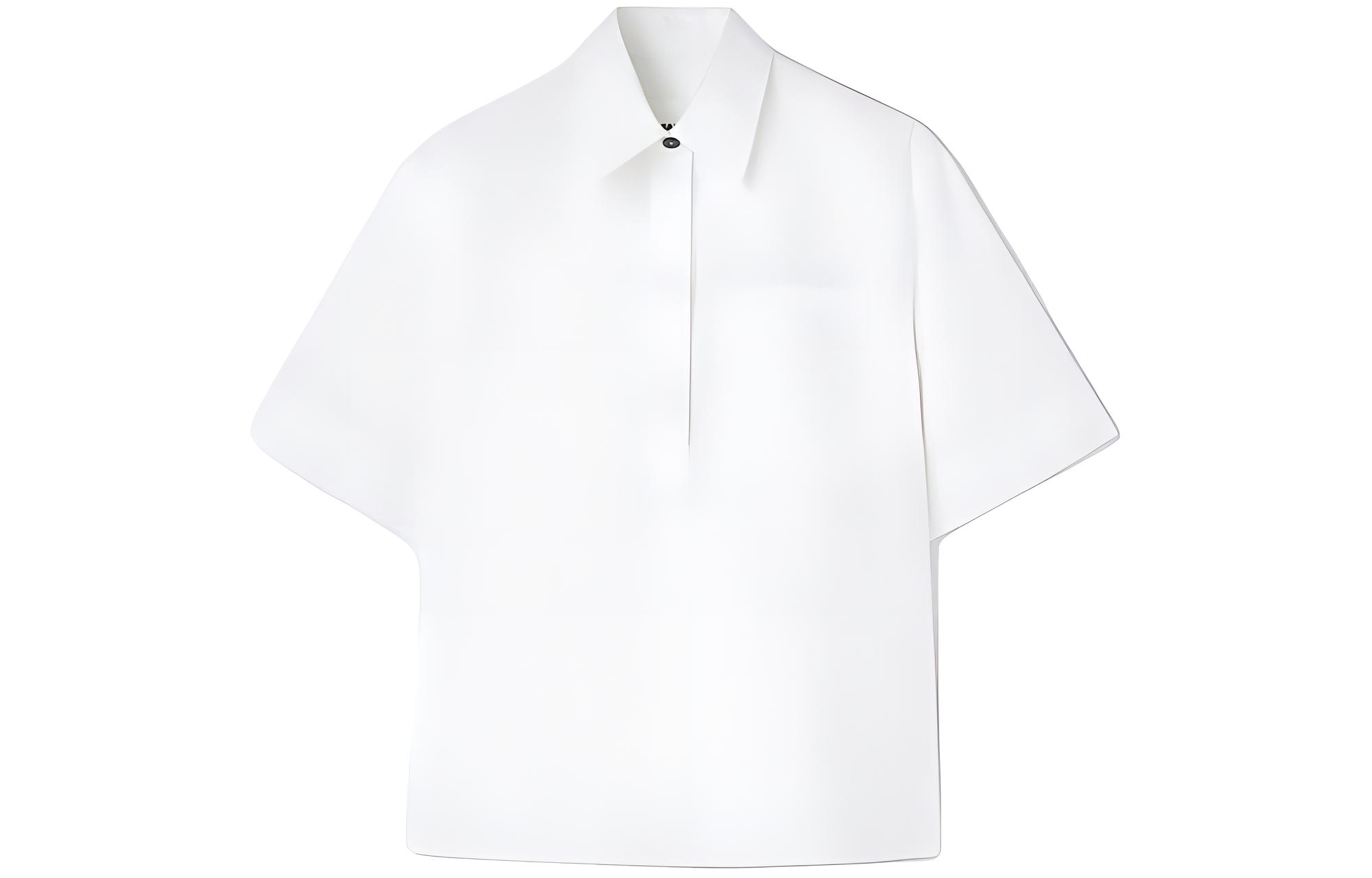 

Футболка поло SS24 женская белая JIL SANDER