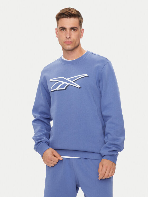 

Толстовка regular fit Reebok, синий