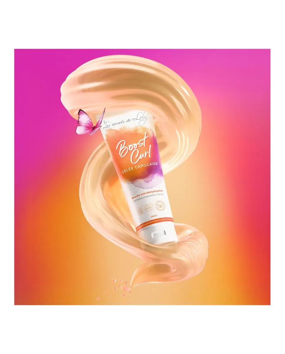 Гель для волос с эффектом определения Boost Curl 250 мл Les Secrets De Loly — фото 4