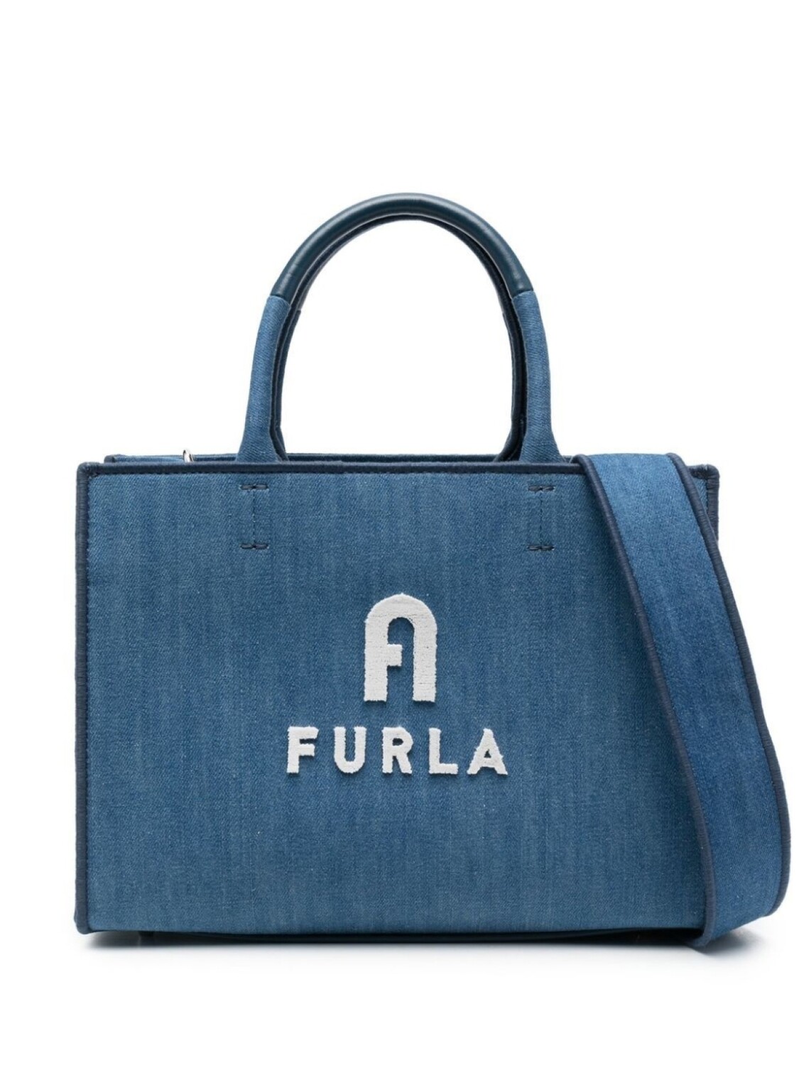 

Furla джинсовая сумка-тоут Opportunity, синий
