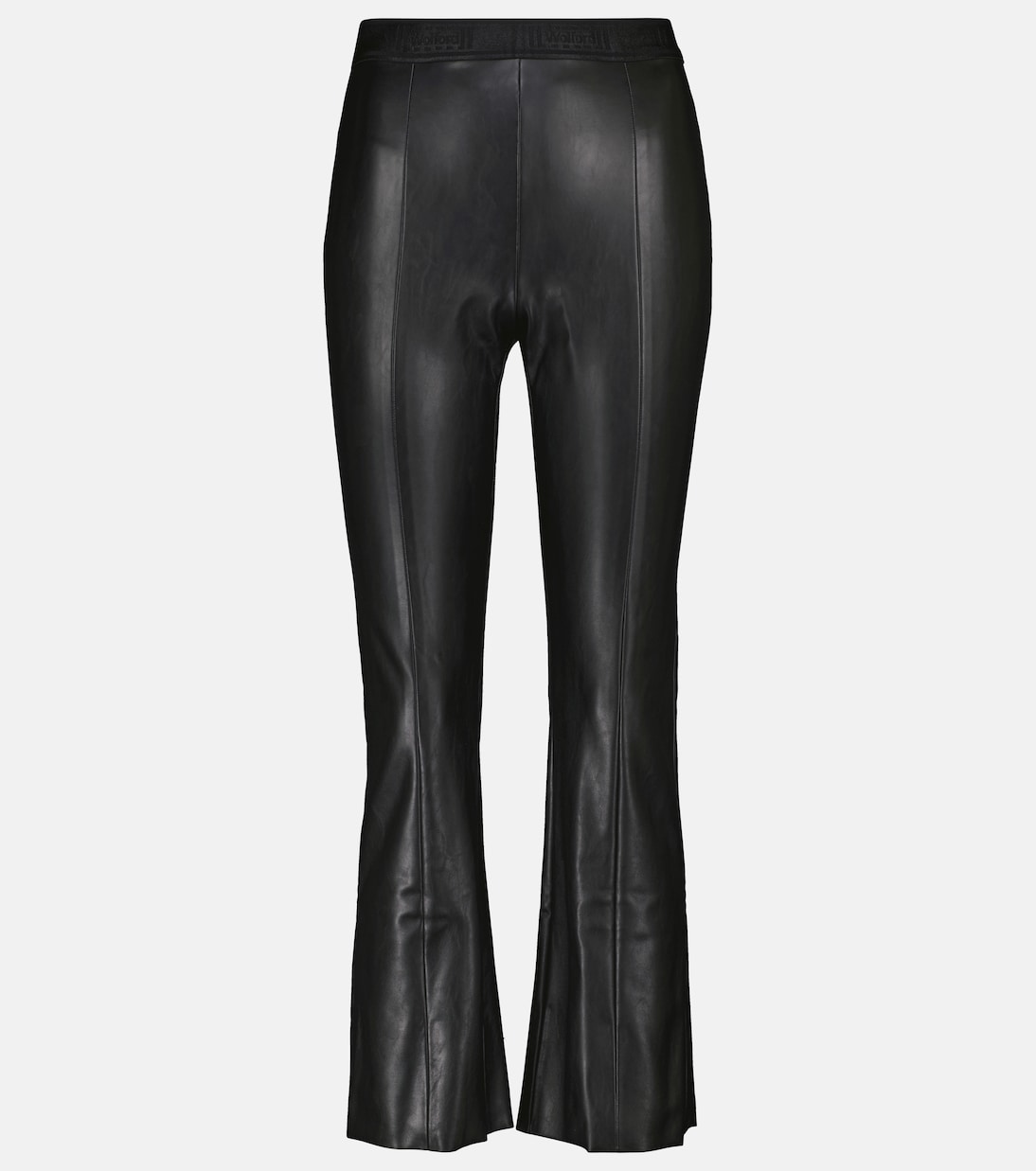 

Джинсы Jenna slim из искусственной кожи Wolford, черный