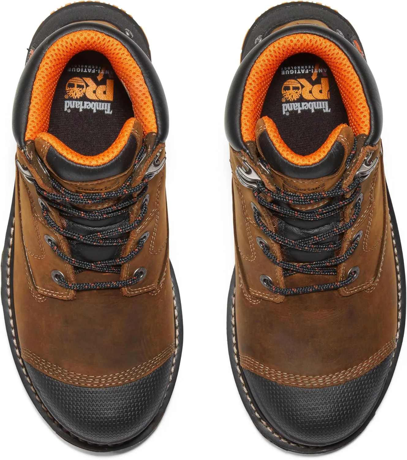 Мужские промышленные рабочие ботинки Timberland PRO Boondock с мягким носком и водонепроницаемой отделкой, 6 дюймов, коричневый — фото 2