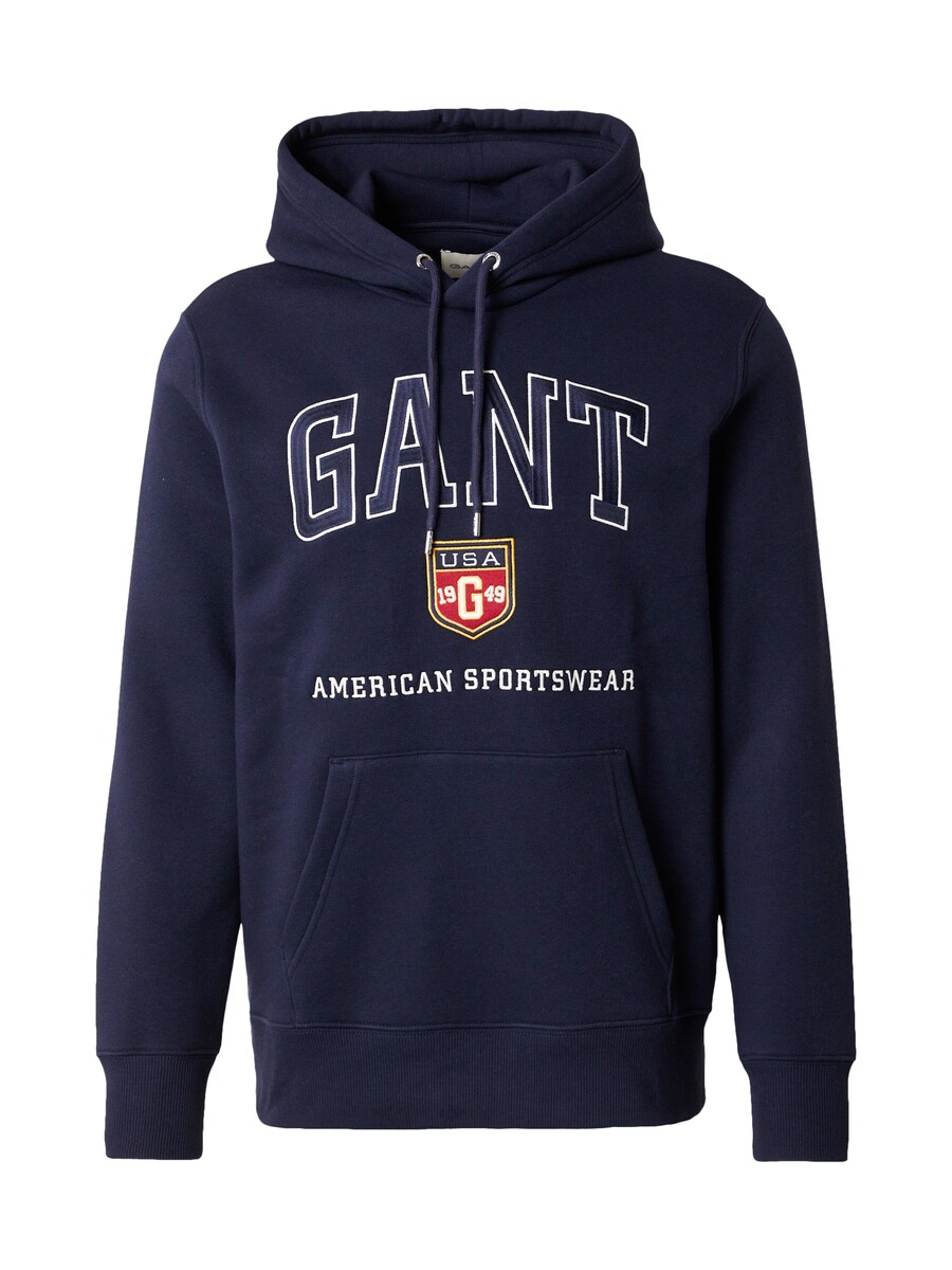 

Толстовка с капюшоном GANT Sweatshirt, морской синий