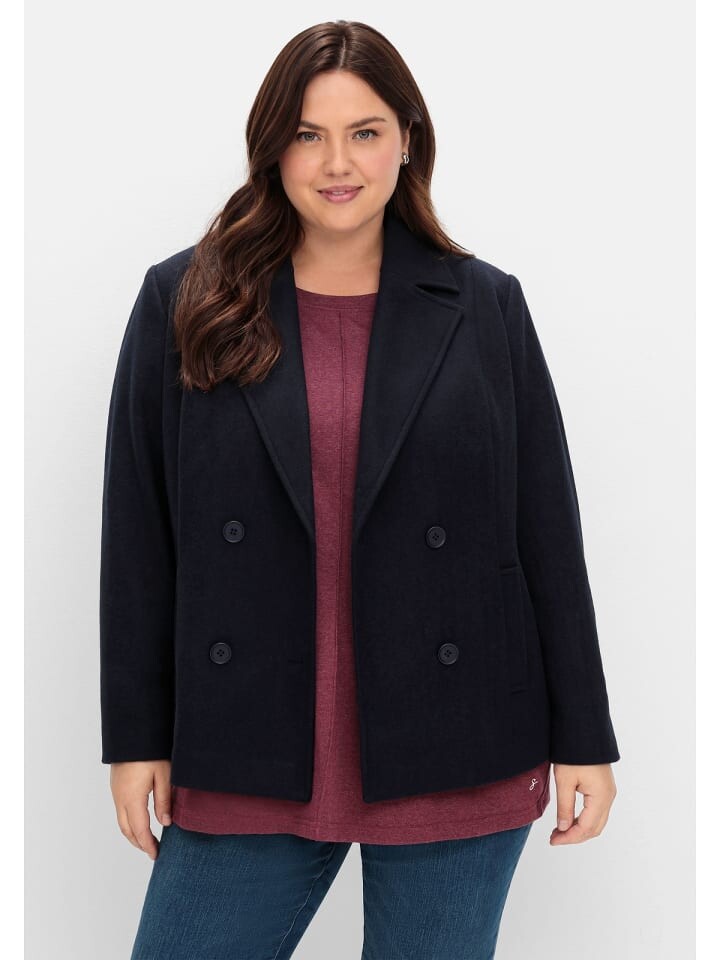 

Куртка sheego, цвет tiefblau