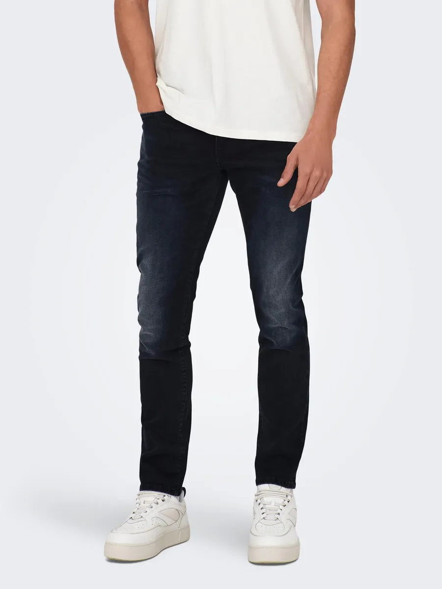 

Джинсы скинни ONLY & SONS "LOOM LIFE JOG", синий