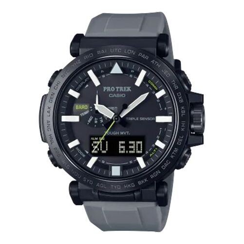 

Часы Casio Pro Trek Mountaineering Analog-Digital Watch 'Black Grey', черный