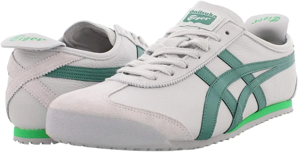 Спортивные кроссовки на шнуровке Onitsuka Tiger Unisex Adult Mexico 66 Vulc Su Asics, серый — фото 3