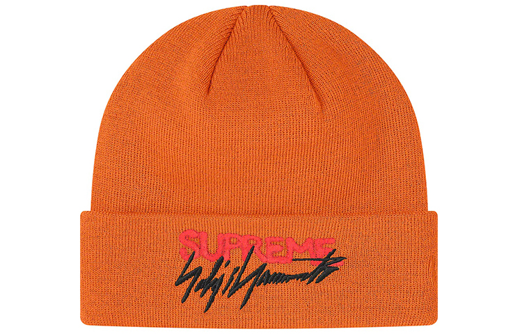 Yohji Yamamoto New Era Beanie Supreme, оранжево-красный купить