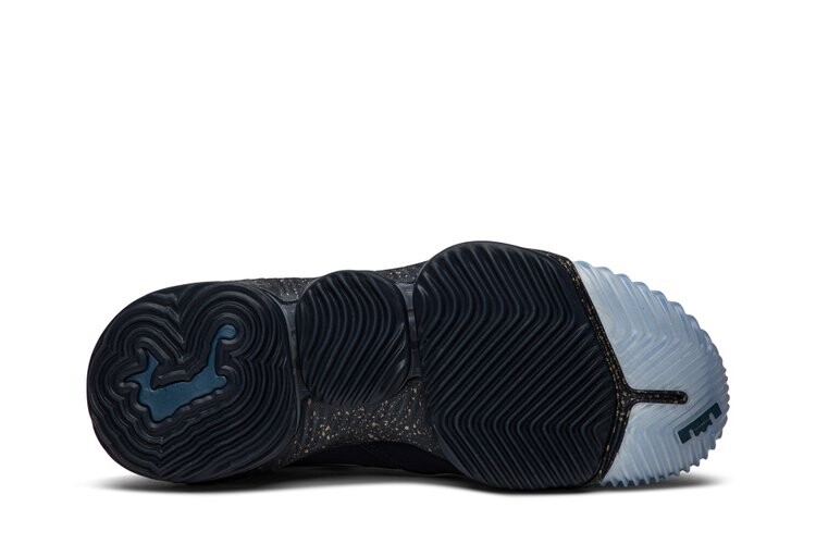 Кроссовки Nike Titan x LeBron 16 Low, синий — фото 4