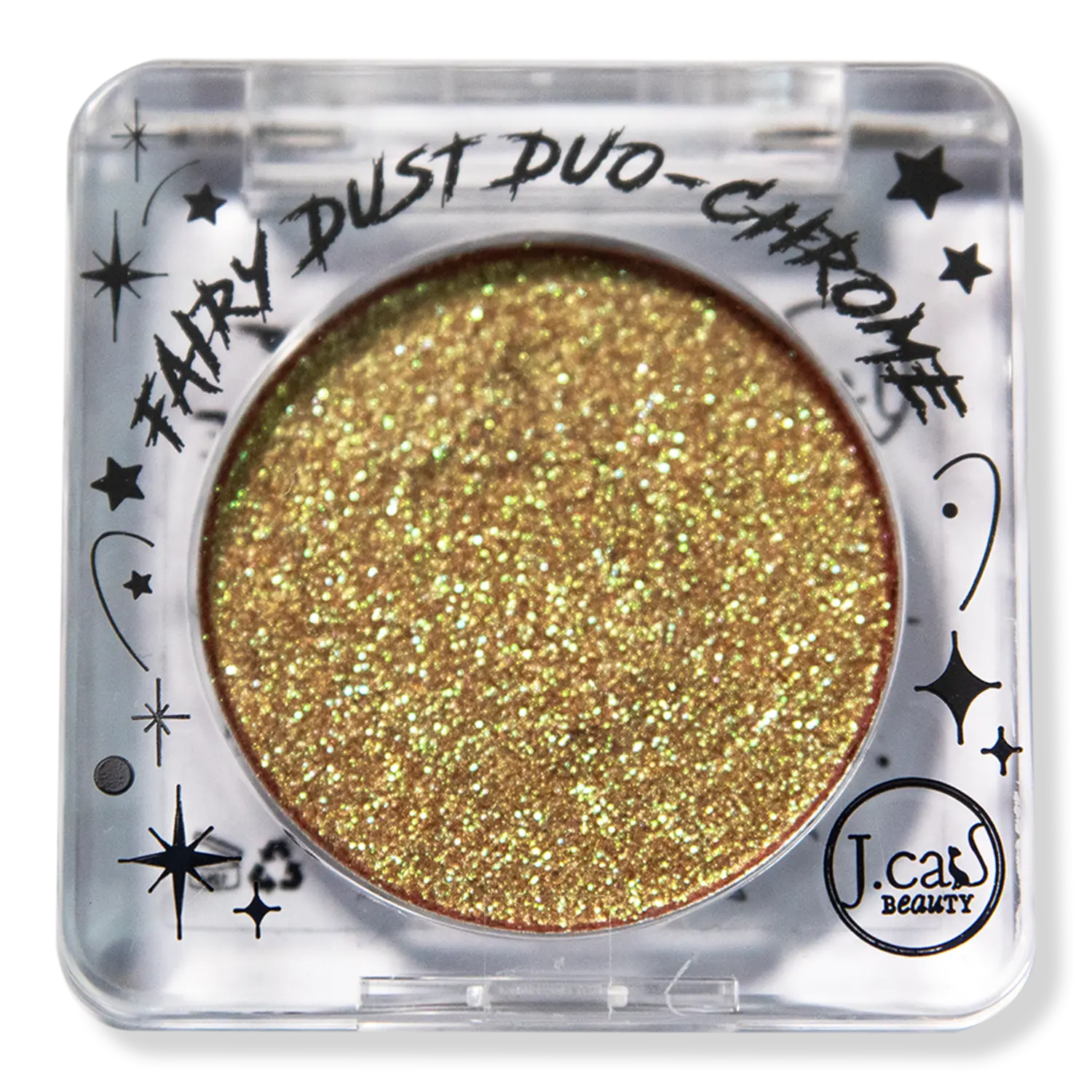 

Тени для век Fairydust Duo Chrome Eye Topper J.Cat Beauty, Wizard Lizard