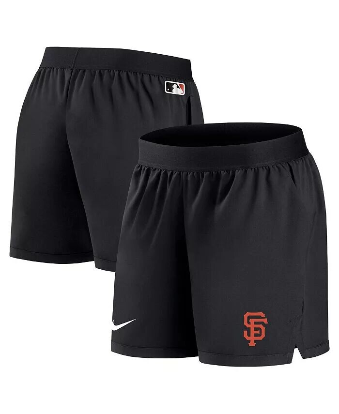 

Женские черные шорты San Francisco Giants Authentic Collection Team Performance Nike